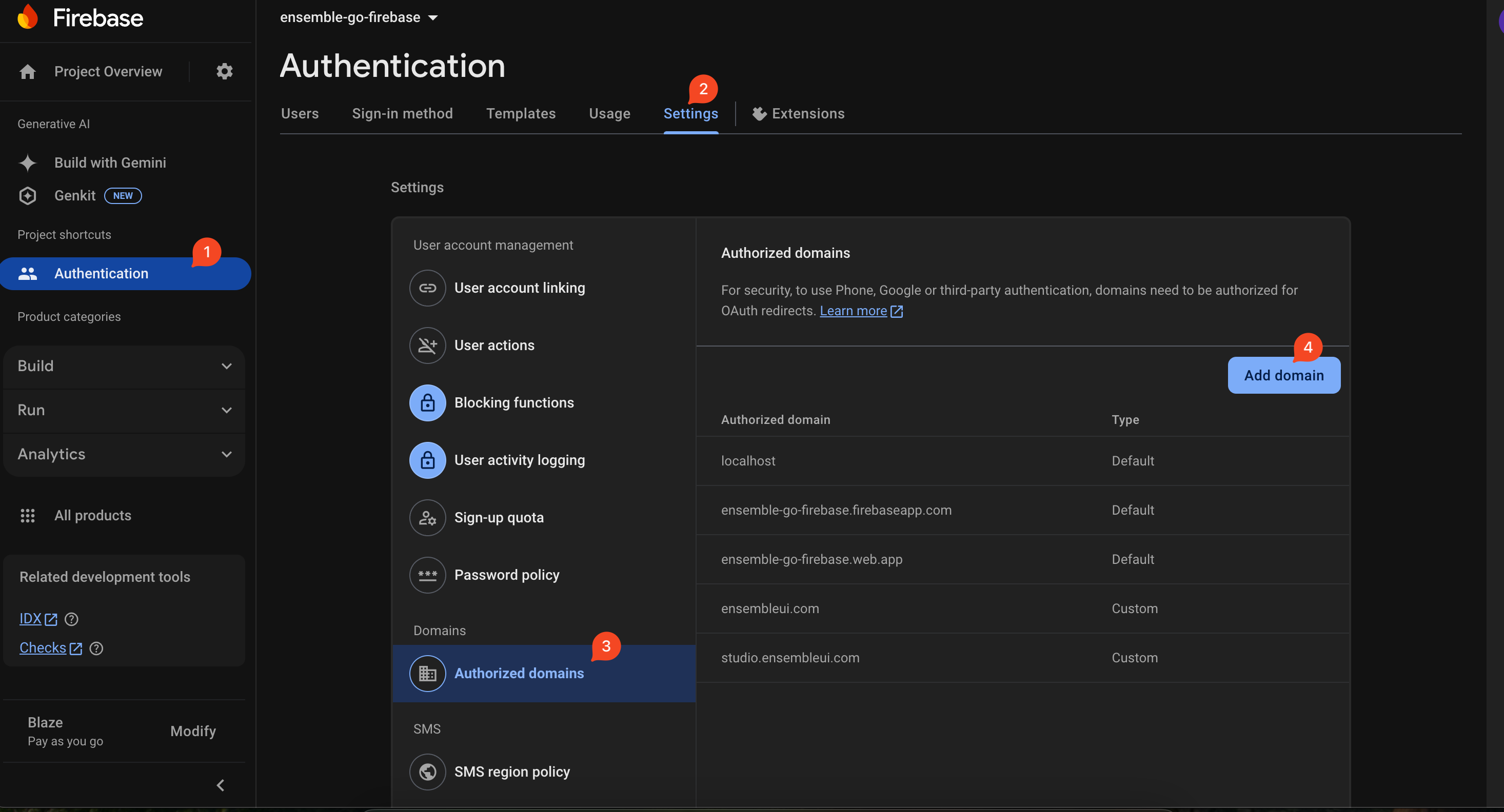 firebase authorized domains